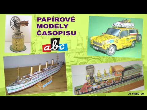 modey abc - nezařazeno - paper model