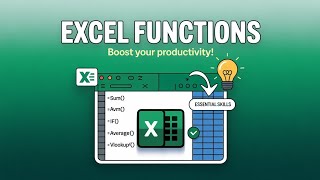 5. Excel Functions Tutorial for Beginners | Learn Most Used Formulas in Excel with Examples | Guide