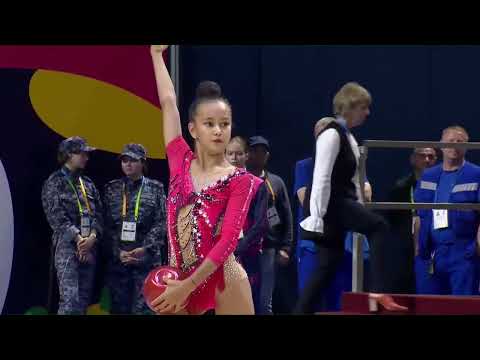 (Day 3) Tinatin Satykeeva BALL FINALS 2022 [KGZ]  // Children of Asia 2022