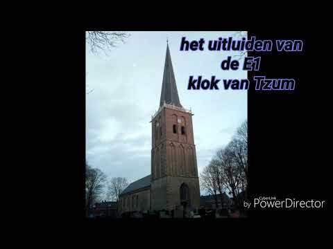 Tzum(FRL) het uitluiden van de E1 klok.