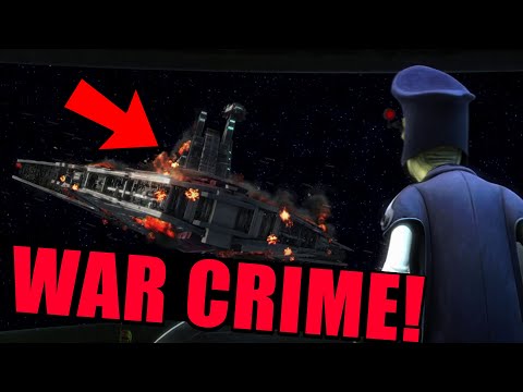 That time Anakin committed a War Crime