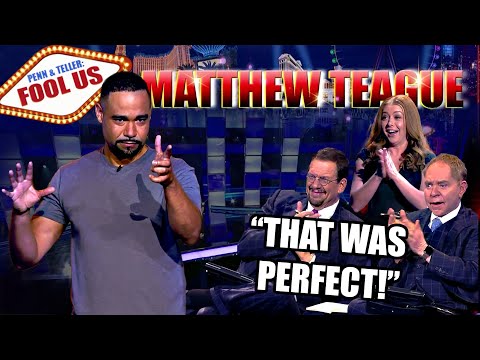 Matthew Teague on Penn & Teller: Fool Us: Season 8, Episode 5: Teller Gets Whacked!
