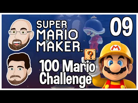 Super Mario Maker Part 9: 100 Mario Challenge (Easy Mode #1) - GoofGroup