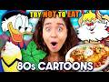 Try Not To Eat Iconic 80 S Cartoons Thundercats Duck Tales Fraggle Rock