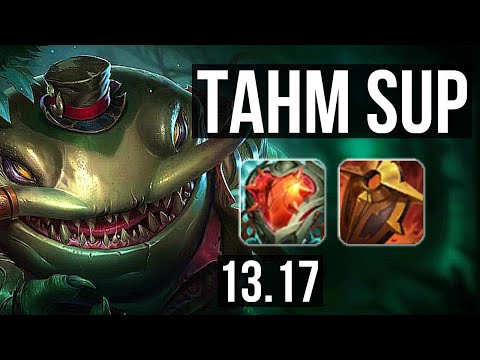 TAHM KENCH & Kai'Sa vs JANNA & Draven (SUP) | Rank 5 Tahm, 4/1/9 | TR Grandmaster | 13.17