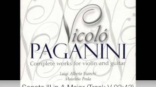 Paganini - Complete works for violin and guitar CD 2-9