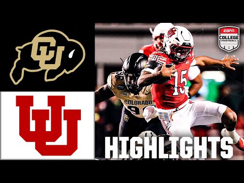 Colorado Buffaloes vs. Utah Utes | Full Game Highlights | ESPN College Football