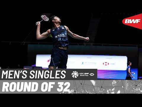 KFF Singapore Badminton Open 2024 | Chou Tien Chen (TPE) vs. Jonatan Christie (INA) [3] | R32