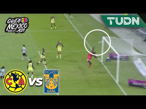 WHAT A SAVE! Masciarelli shines | América 0-0 Tigres | Mexico Women's Premier League 2021 J16 | TUDN