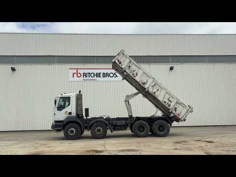 2001 Renault Kerax 400 8x4 Dump Truck I St Aubin, France Auction - 5 & 6 July