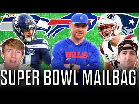 Super Bowl & NFL Mailbag: Darnold GOAT comeback arc? Bills hire Brady, Belichick SNUBBED | Nerd Sesh