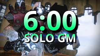 Solo Lake of Shadows Grandmaster in 6 Minutes! (6:00 Plat, WR)