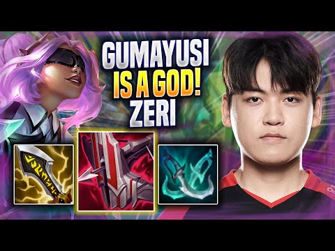 GUMAYUSI IS A GOD WITH ZERI! - T1 Gumayusi Plays Zeri ADC vs Karthus! | Season 2022