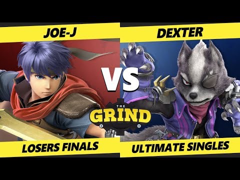 Smash Ultimate Tournament - Joe-J (Ike) Vs. Dexter (Wolf) The Grind 107 SSBU Losers Finals
