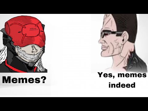 All MGRR Cutscenes, but only when they say "Memes"