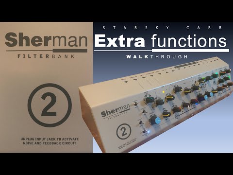 Sherman Filterbank 2 Analog Dual Filter and Distortion Processor 2020 Latest Rev with Feedback image 8