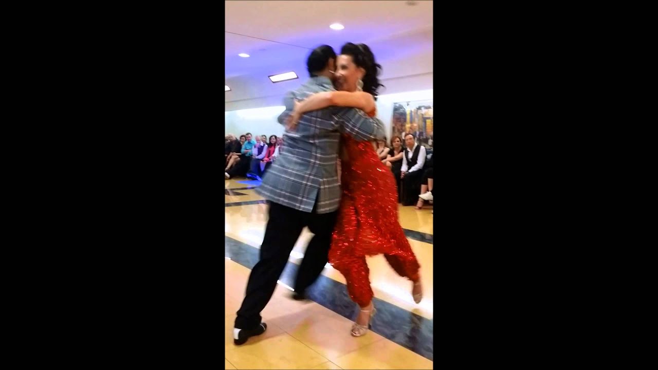 Juan Carlos Martinez y Nora Witanowsky 11 aprile 2015 Milonga el Abrazo - Battipaglia (SA)