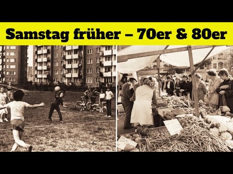Ein ganz normaler Samstag in den 70ern & 80ern – so war es WIRKLICH