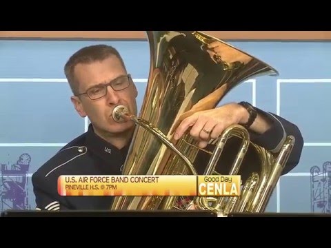 U S  Air Force Band of the West Plays