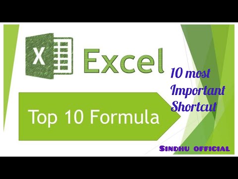 10 most important formula of Excel