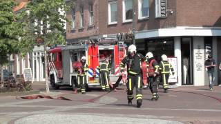 preview picture of video 'Woningbrand (midddelbrand noordhaven Zevenbergen prio 1 2531 2530'