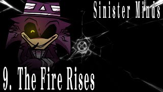Lord X - The Fire Rises (Lyric Video) | Sinister Minds
