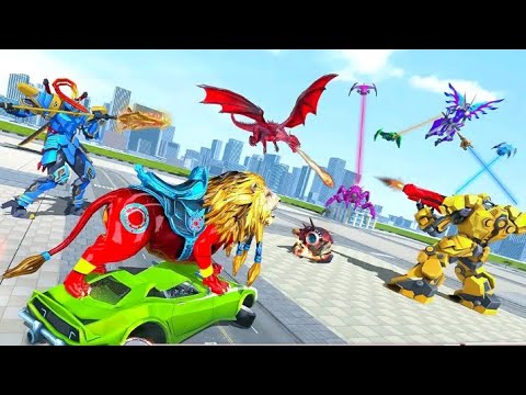 Lion Robot Games - Android Gameplay | Toy Games |