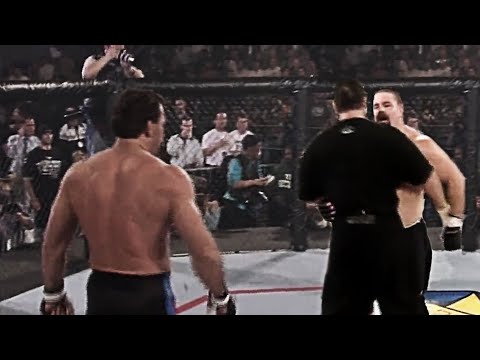 The most brutal tournament in MMA... The Predator Don Frye destroys Tank Abbott