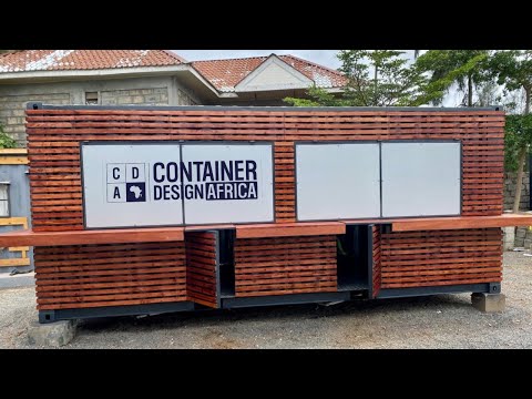 20ft Container Pop-Up Cafe