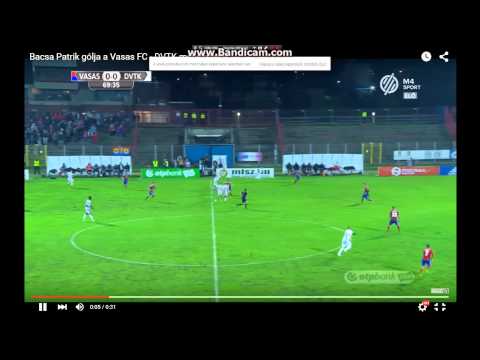 Bacsa Patrik gólja a Vasas ellen!