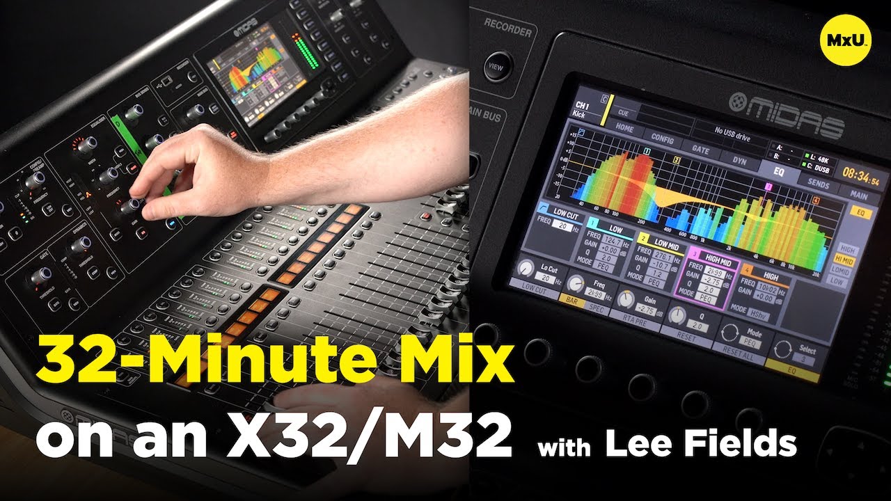 How to Mix on a M32/X32