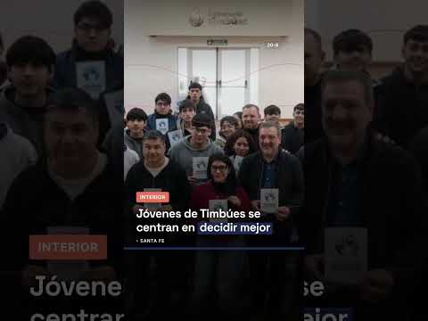 Jóvenes de Timbúes se centran en decidir mejor