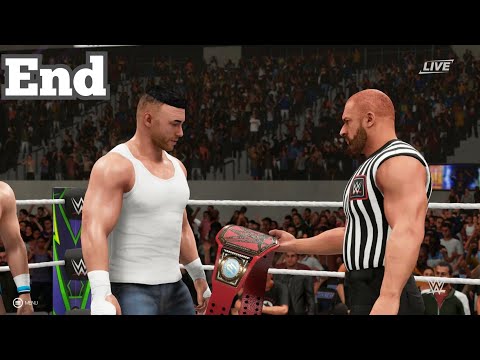 WWE2K19- My Player GAMEPLAY Walkthrough ( End )