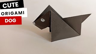Easy Origami Dog Tutorial 🐶 | Simple Paper Dog Step by Step