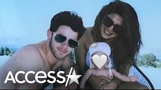 Priyanka Chopra, Nick Jonas & Daughter Malti Marie Have Summer Pool Day