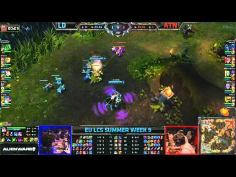 LemonDogs (LD) vs Team Alternate (ATN) || Super week EU LCS Summer 2013 W9D2 || Full Game HD