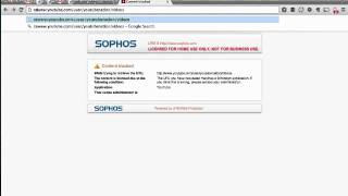 Sophos UTM Application Control and Google Web Cache Problem