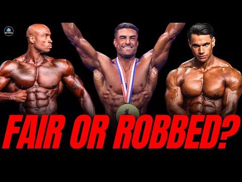 2025 OLYMPIA MEN'S PHYSIQUE RESULTS - TOP 5 ❗