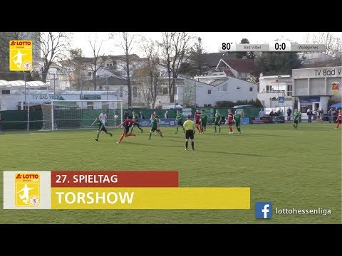 Torshow 27. Spieltag LOTTO Hessenliga 2018/2019