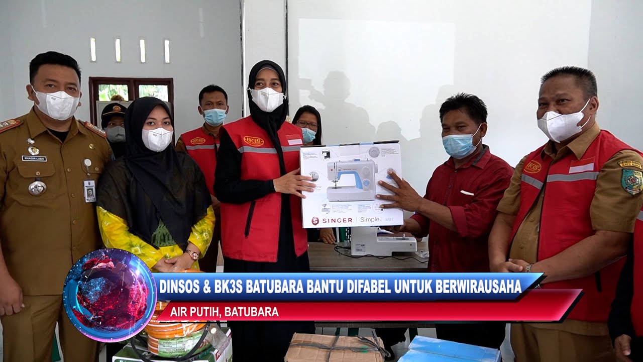 DINSOS & BK3S BATUBARA BANTU DIFABEL UNTUK BERWIRAUSAHA