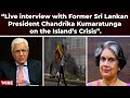 Live Interview With Former Sri Lankan President Chandrika Kumaratunga On The Island S Crisis