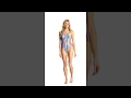 Speedo Turnz Women's Rainbow Flash Tie Back One Piece Swimsuit | SwimOutlet.com