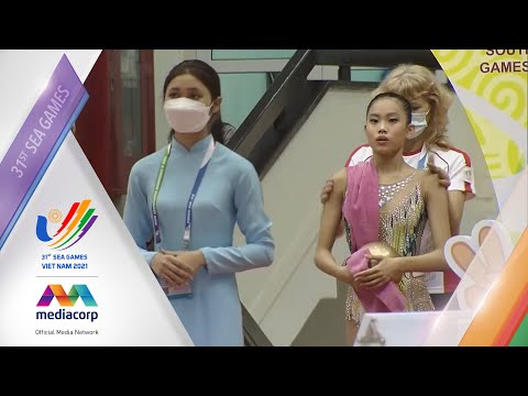 Katelin Heng's Women's Individual All-Around Final (Ball) routine| Gymnastics | SEA Games 2021