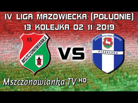 Mszczonowianka Mszczonów vs Mks Piaseczno 0 : 3 [SKRÓT MECZU] 02/11/2019