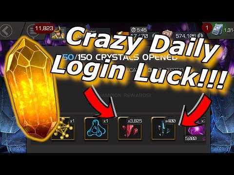 150 Daily Login Cavalier Crystals!!! Marvel Contest of Champions