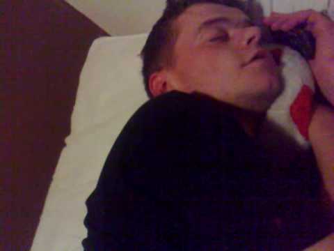 1/2 drunk 1/2 asleep talking boll**ks