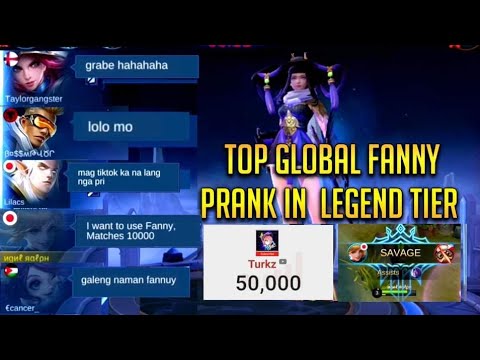 PRANK FANNY!!! 10K MATCHES NO WR!!!! | AUTO SAVAGE IN 1 MIN!! | FREESTYLE KILLS IN RANK GAME! | MLBB
