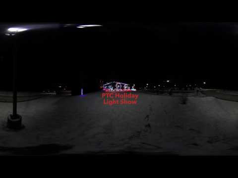 PTC Holiday Light Show 360