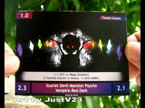 Touhou Doujin Card Game: First Cards Preview