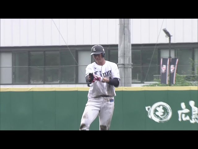 【ファーム】4番の一打!! ライオンズ・村田怜音 レフトへのタイムリー2ベースヒット!! 2025年5月18日 埼玉西武ライオンズ 対 横浜DeNAベイスターズ